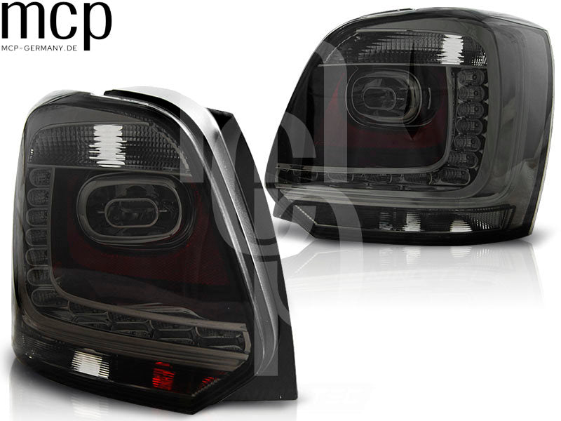 LED Rückleuchten Set für VW Polo 6R Hatchback (06/09 bis 04/14) in Smoke