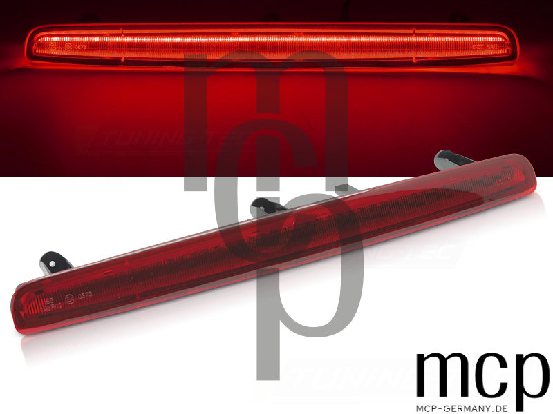 Dritte LED Bremsleuchte für VW T5 (2003 bis 2015) mit Heckklappe in Rot