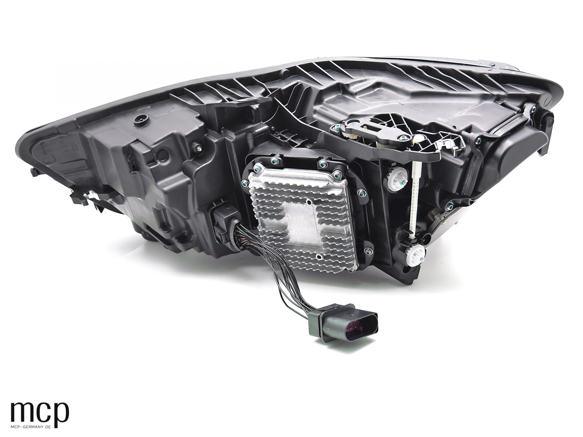 Voll LED Scheinwerfer Set für Audi A6 C7 Limousine (2014 bis 2018) mit LED Tagfahrlicht – Ansicht 4