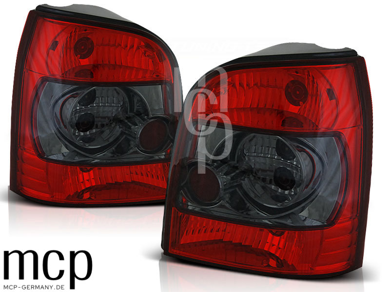 Rückleuchten Set für Audi A4 Avant (11/1994 bis 2001) in Rot/Smoke