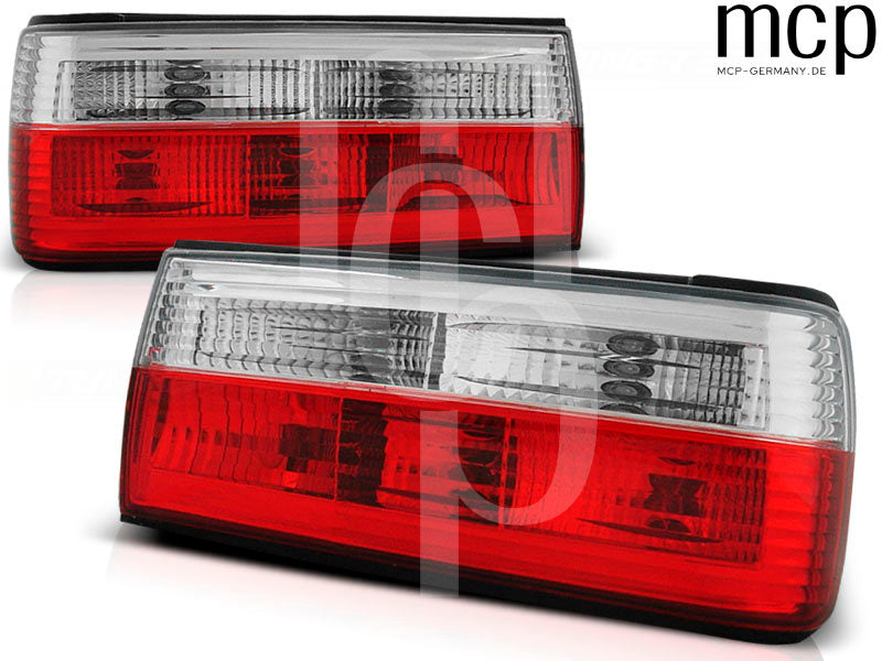 Rückleuchten Set für BMW 3er E30 in Rot/Klar