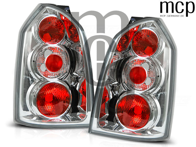 Rückleuchten Set für Hyundai Tucson (07/2004 bis 2010) in Chrom