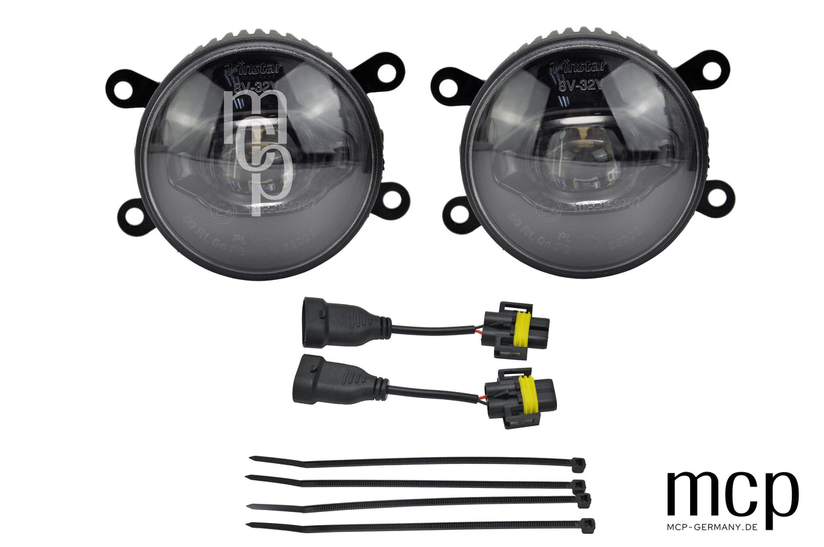MCP 151003 – LED Nebelscheinwerfer Set 90 mm in Klar, Ansicht 1