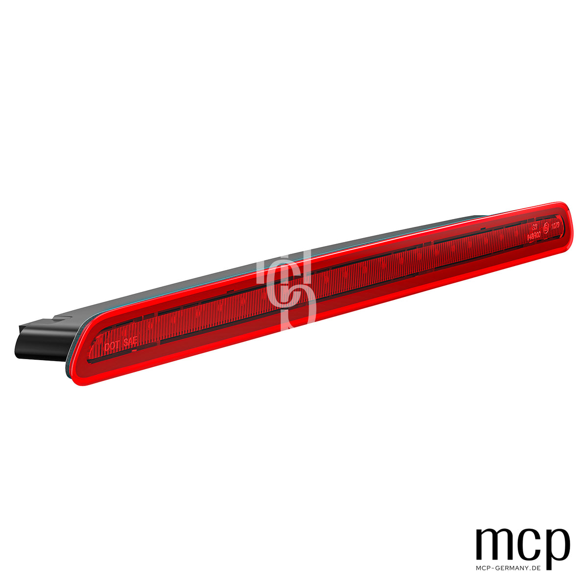 MCP 444091 – Dritte LED Bremsleuchte für VW T6 (2016-2022) mit Heckklappe, "line-Look", rot, Ansicht 2