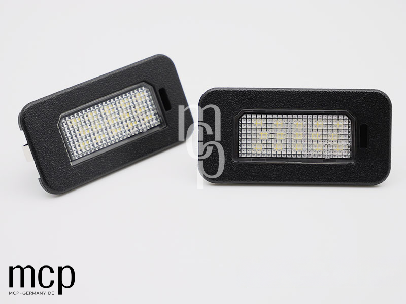 LED Kennzeichenbeleuchtung Set für Alfa Romeo Giulia / Stelvio – Vorderansicht