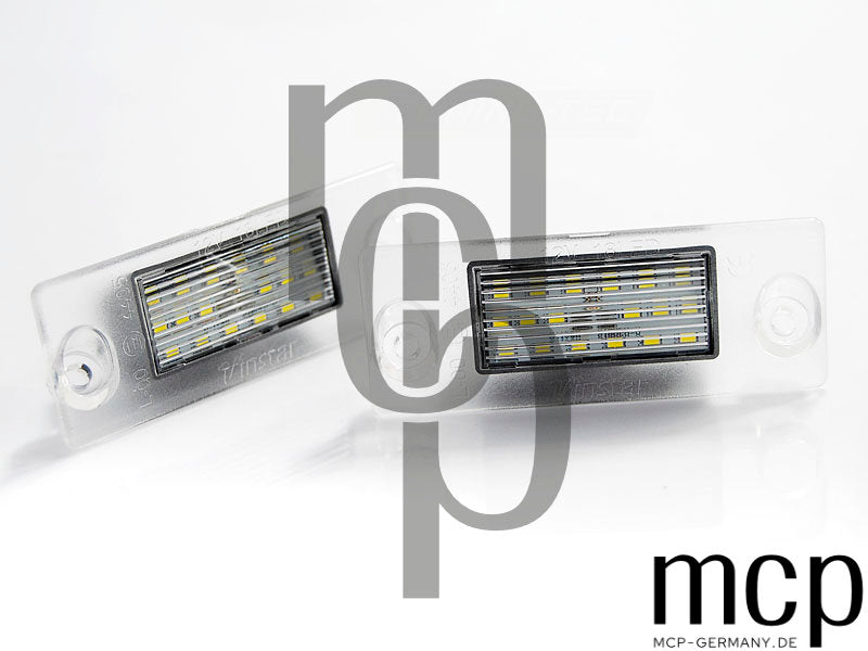LED Kennzeichenbeleuchtung Set für Audi A4 B5 / A3