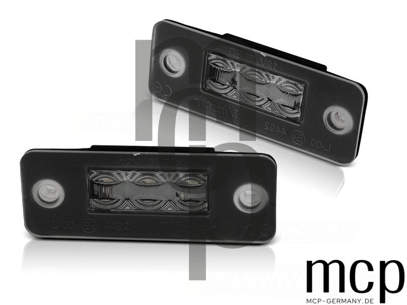 LED Kennzeichenbeleuchtung Set für Audi A8 D3