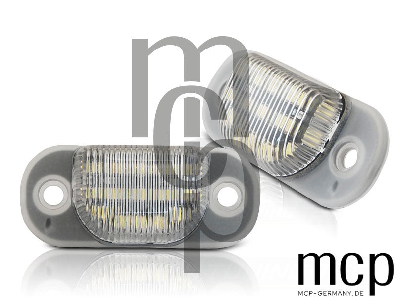 LED Kennzeichenbeleuchtung Set für Audi 80 B4 / 100 C4 / A6 C4