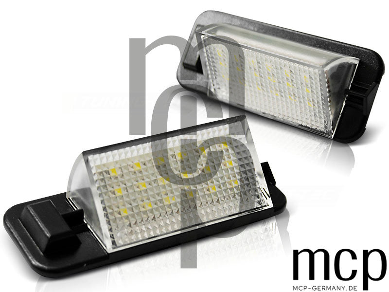 LED Kennzeichenbeleuchtung Set für BMW 3er E36