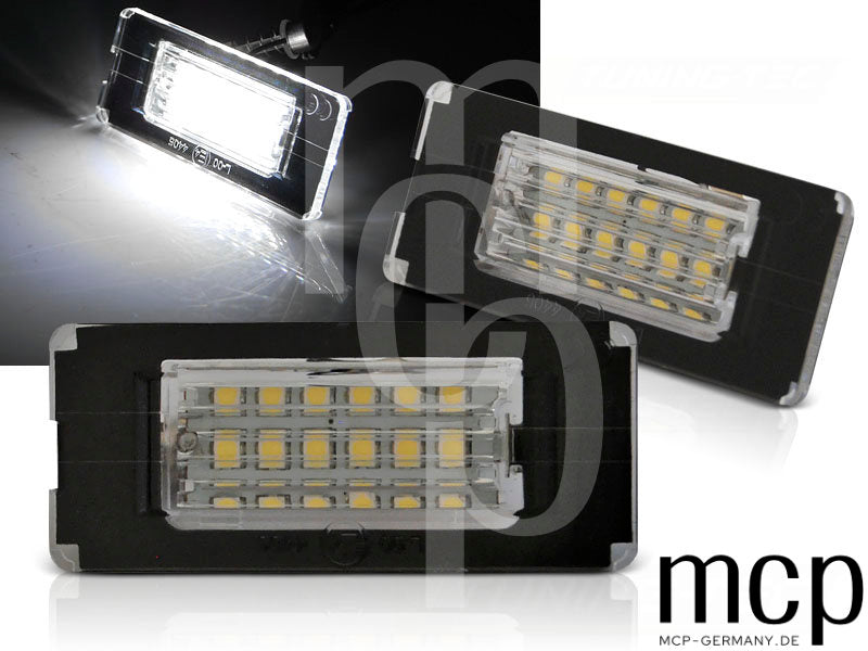 LED Kennzeichenbeleuchtung Set für Mini R56 / R57 / R58 / R59