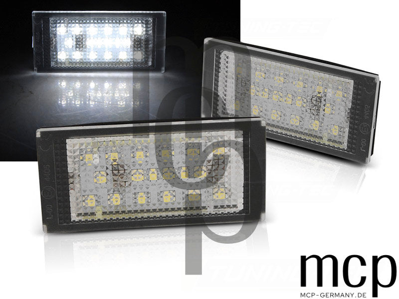 LED Kennzeichenbeleuchtung Set für BMW 3er E46 Coupé / E46 M