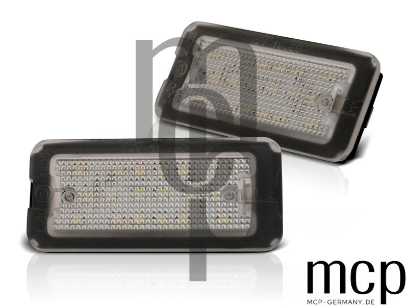 LED Kennzeichenbeleuchtung Set für Fiat 500 / 500C