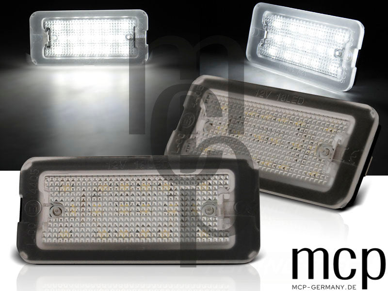 LED Kennzeichenbeleuchtung Set für Fiat 500 / 500C