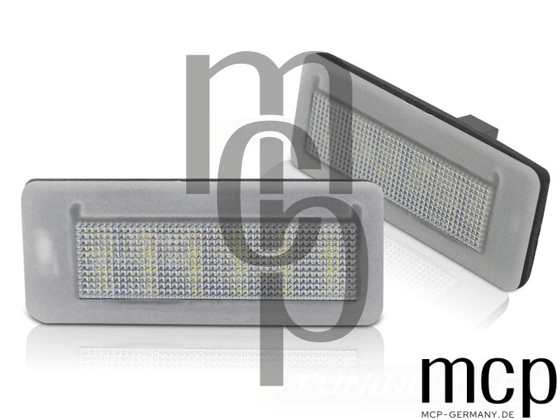 LED Kennzeichenbeleuchtung Set für Fiat Doblo II