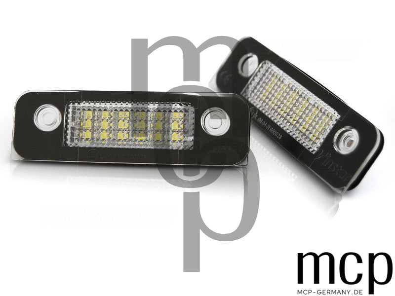 LED Kennzeichenbeleuchtung Set für Ford Mondeo MK2 / Fusion / Fiesta 6