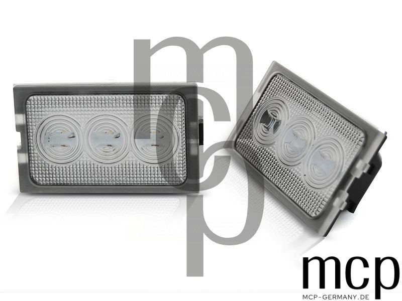 LED Kennzeichenbeleuchtung Set für Land Rover Discovery 3 / Discovery 4 / Freelander 2 / Range Rover Sport