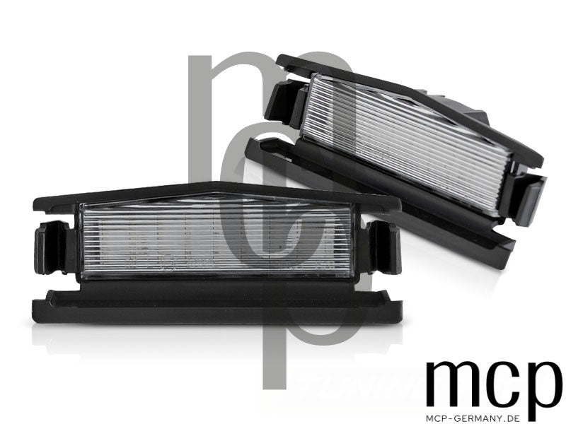 LED Kennzeichenbeleuchtung Set für Mazda MX-5 ND / Mazda 2 in Klar