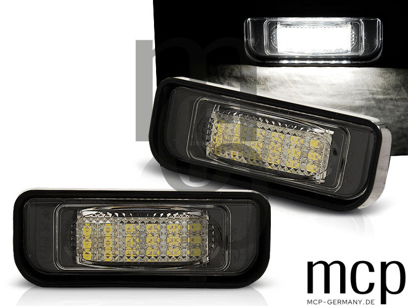LED Kennzeichenbeleuchtung Set für Mercedes W220 – Ansicht 2