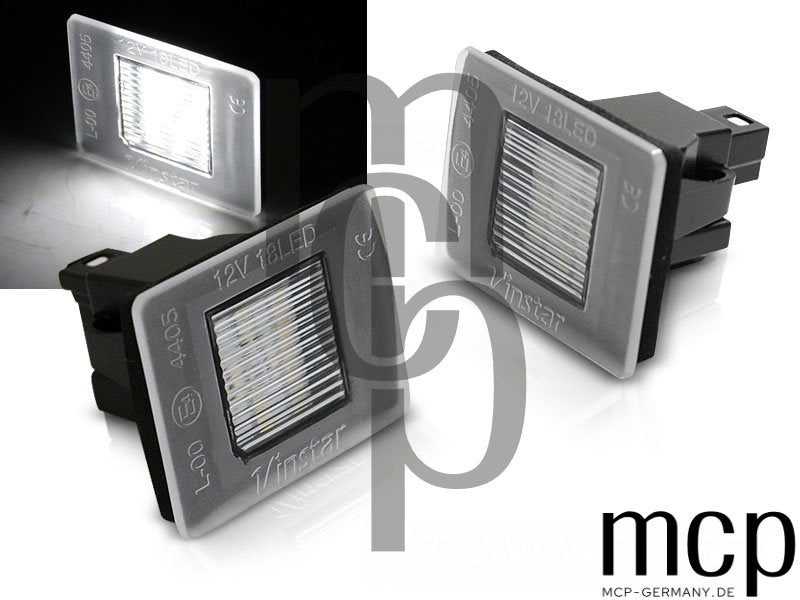LED Kennzeichenbeleuchtung Set für Mercedes W176/ X156/ X166/ W166/ R172/ W447 Vito