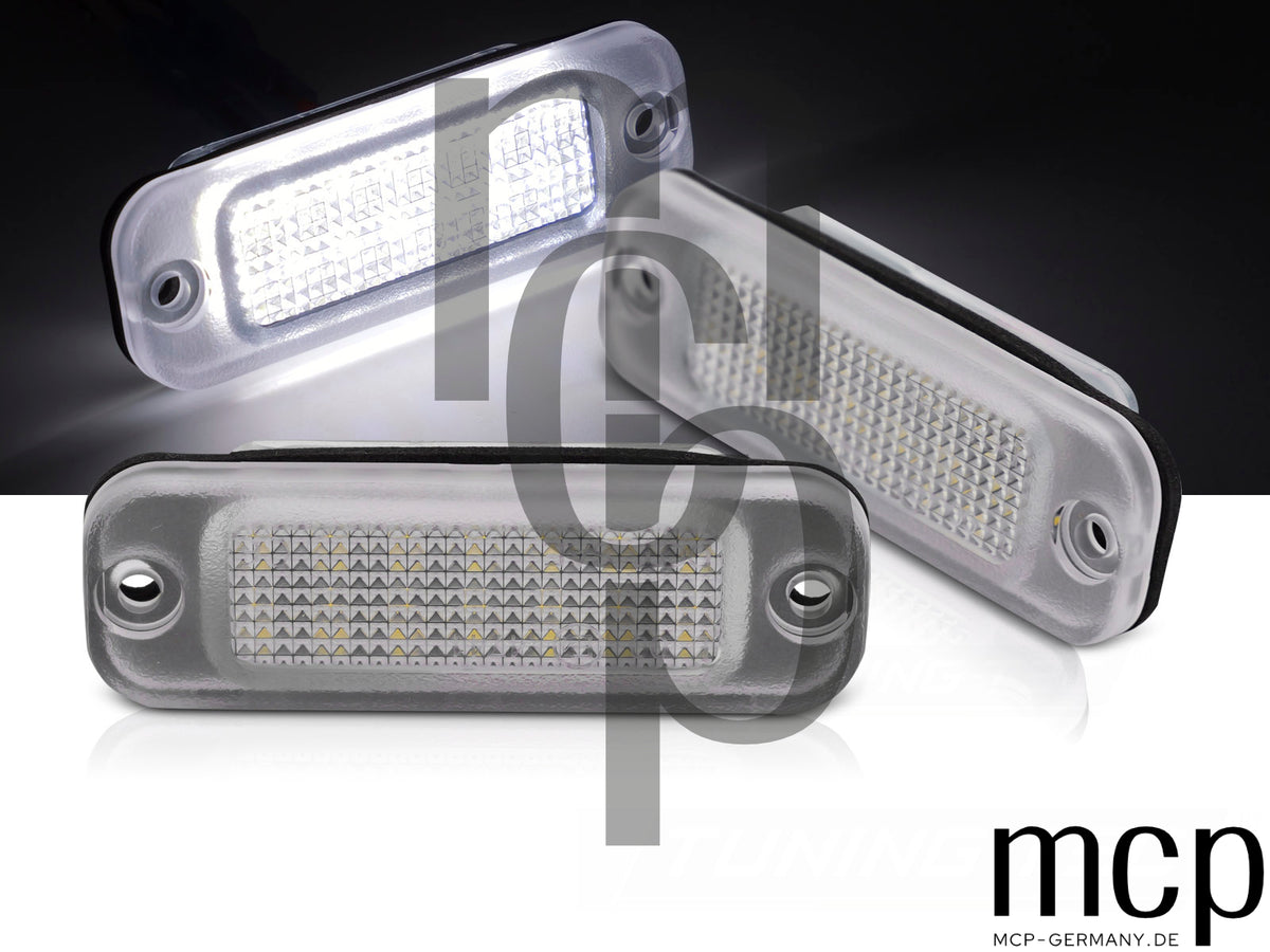 LED Kennzeichenbeleuchtung Set für Mercedes G-Klasse W463 / W463A / G63 / G65 / G500