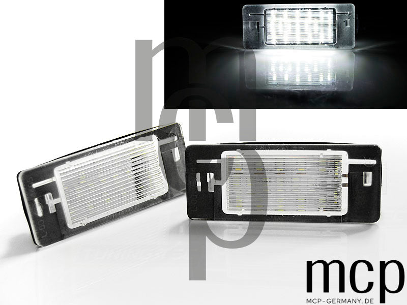 LED Kennzeichenbeleuchtung Set für Opel Vectra C Kombi