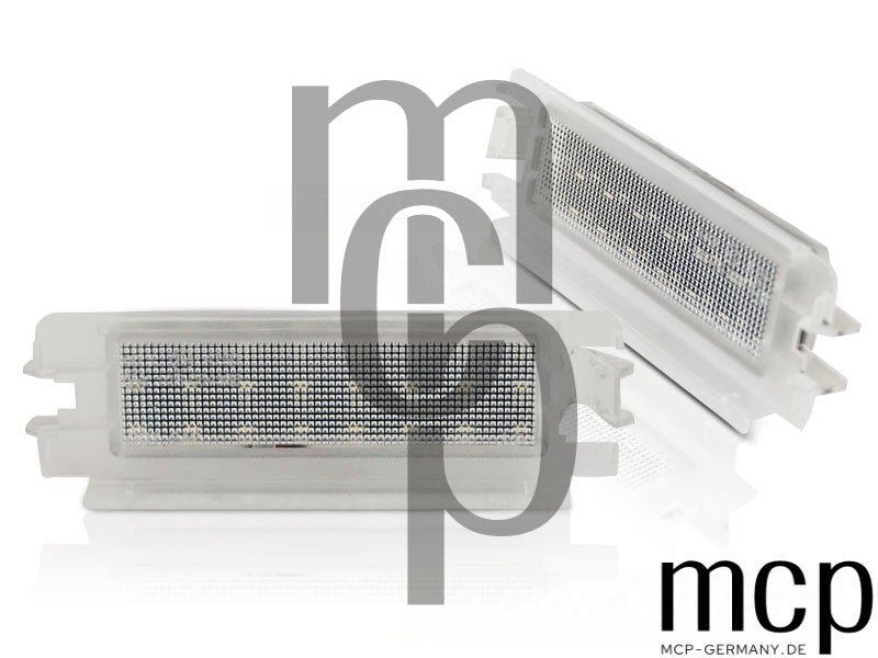 LED Kennzeichenbeleuchtung für Renault Clio II / Dacia Logan / Sandero