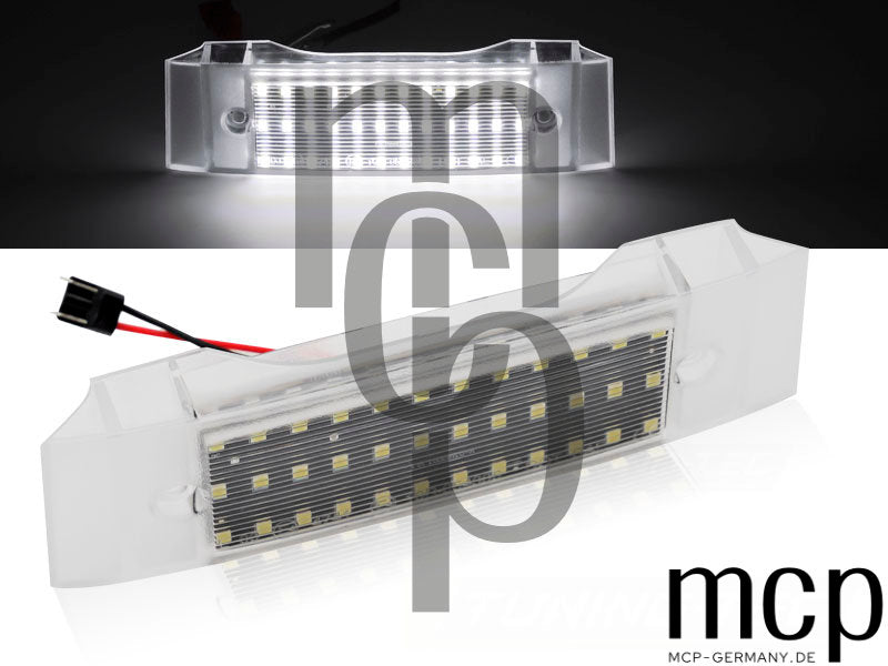 LED Kennzeichenbeleuchtung für Renault Trafic II/III / Opel Vivaro A/B / Fiat Talento