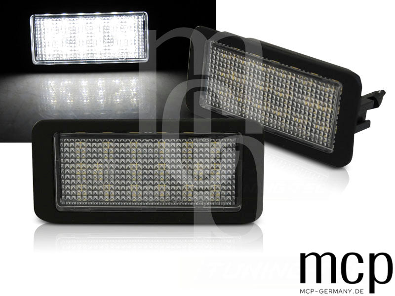 LED Kennzeichenbeleuchtung Set für Seat Ibiza 6J 5-Türer