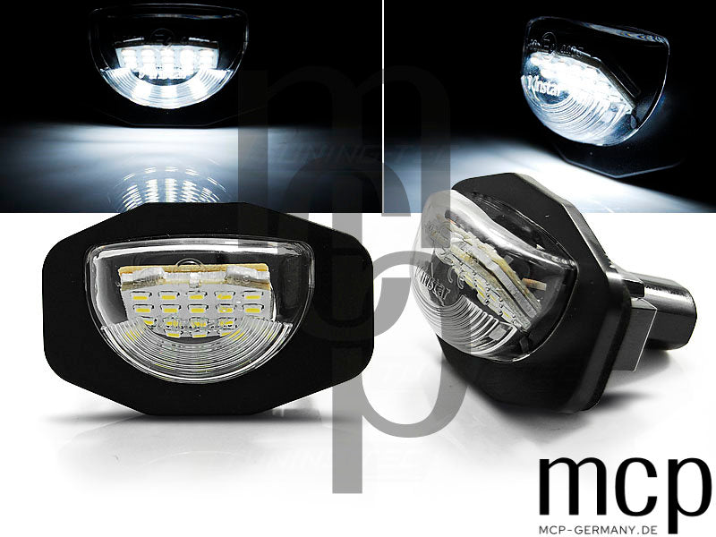 LED Kennzeichenbeleuchtung Set für Toyota Alphard / Auris / Corolla / Wish / Sienna / Scion