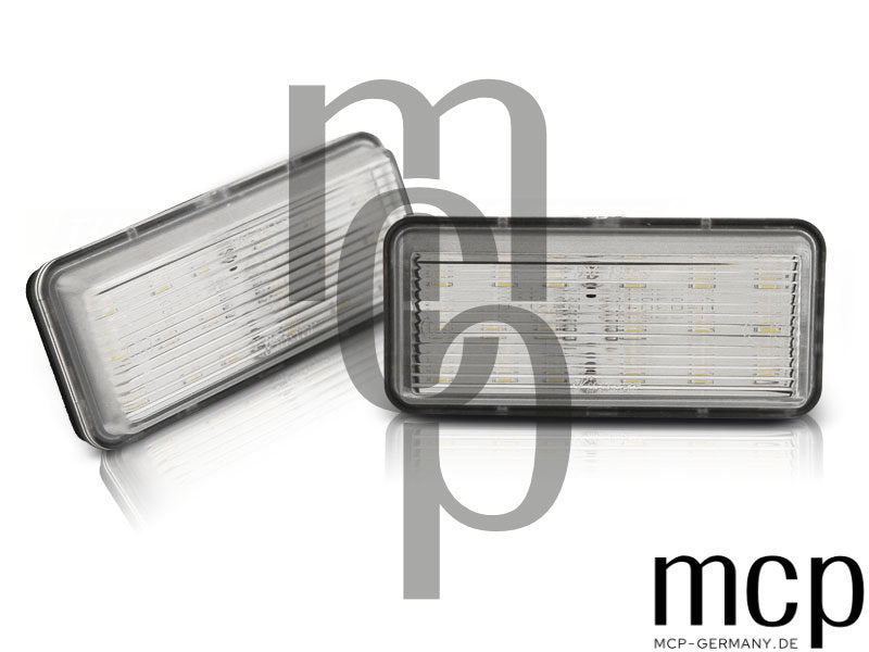 LED Kennzeichenbeleuchtung Set für Toyota Land Cruiser 100 / 120 / 200 und Lexus