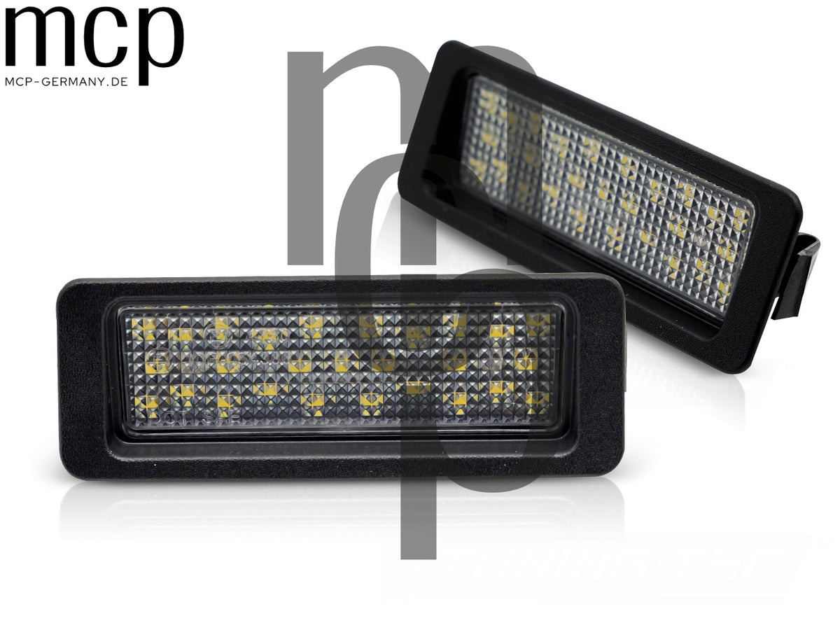 LED Kennzeichenbeleuchtung Set für Volvo V40 / S90