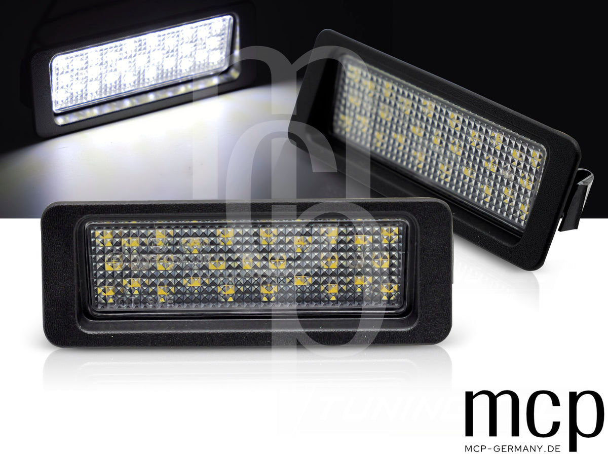 LED Kennzeichenbeleuchtung Set für Volvo V40 / S90