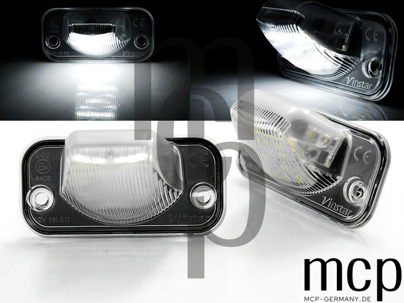 LED Kennzeichenbeleuchtung Set für VW T4