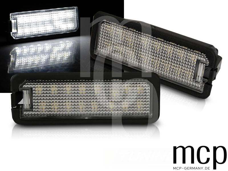 LED Kennzeichenbeleuchtung Set für VW Golf VII/ Passat B7 / B8