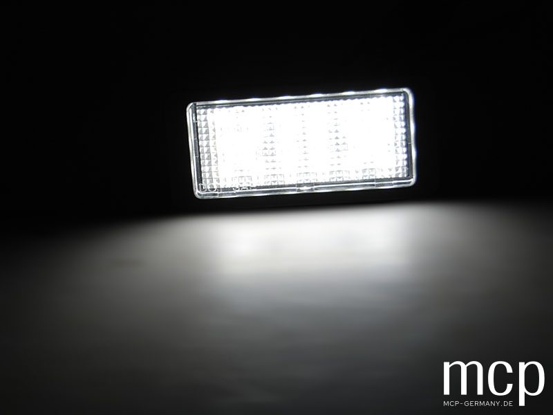 PRVW11 – LED Kennzeichenbeleuchtung eingeschaltet