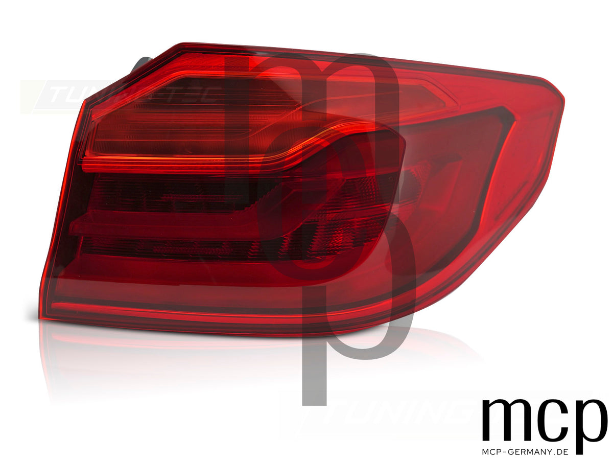 LED Rückleuchte rechts von TYC für BMW 5er G30 Limousine und M5 F90 (2017 bis 2020)