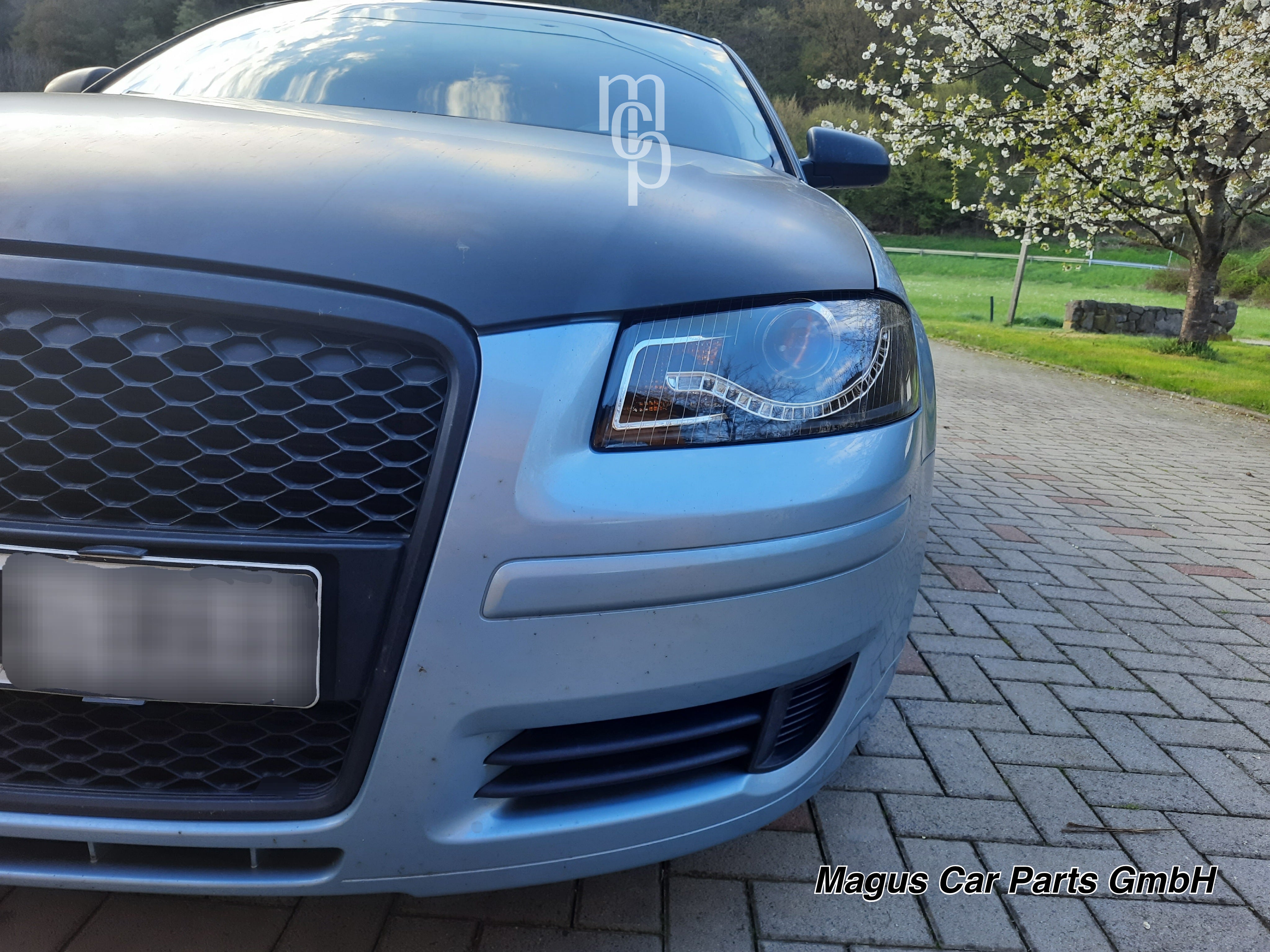 Scheinwerfer "LED-starline" für Audi A4 B7 (04-08) in schwarz