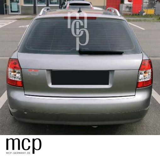 MCP 023053 Audi A4 B6 Avant Rot/Klar – Bisheriges Shopify-Titelmotiv: Einbauansicht Heck