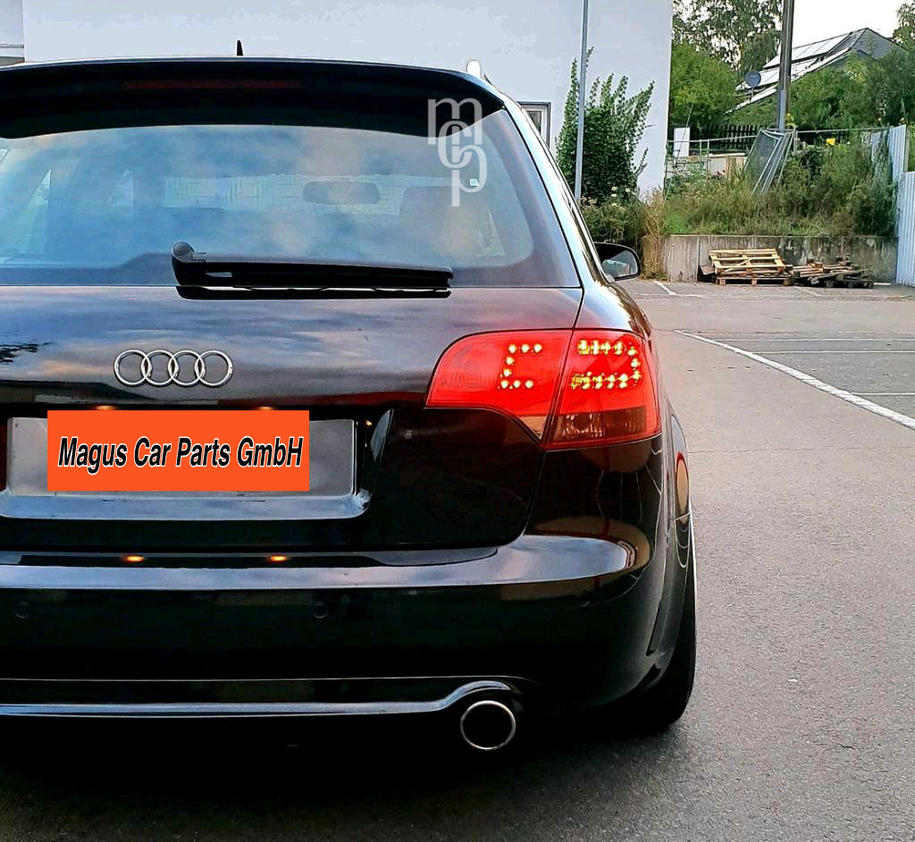 LED Rückleuchten Audi A4 B7 Avant 04-08 rot/smoke