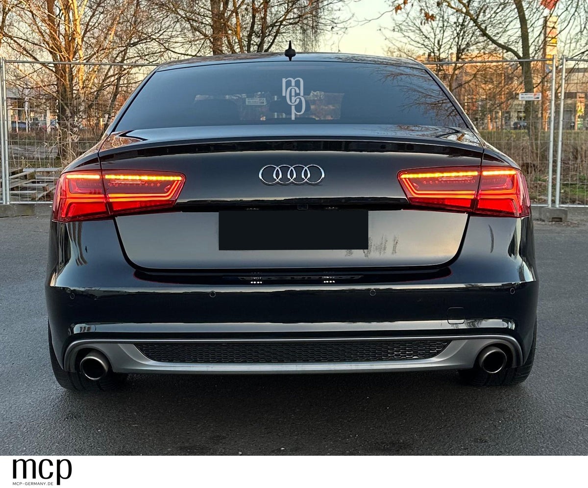 MCP 023162 – LED Rückleuchten Audi A6 C7 4G Limousine Rot/Klar – Fahrzeug Heck Blinker