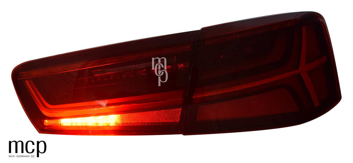 MCP 023162 – LED Rückleuchten Audi A6 C7 4G Limousine Rot/Klar – Nebelschlusslicht