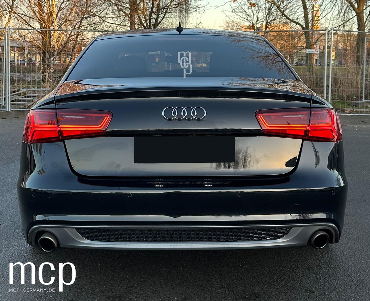MCP 023162 – LED Rückleuchten Audi A6 C7 4G Limousine Rot/Klar – Fahrzeug Heck Lightbar