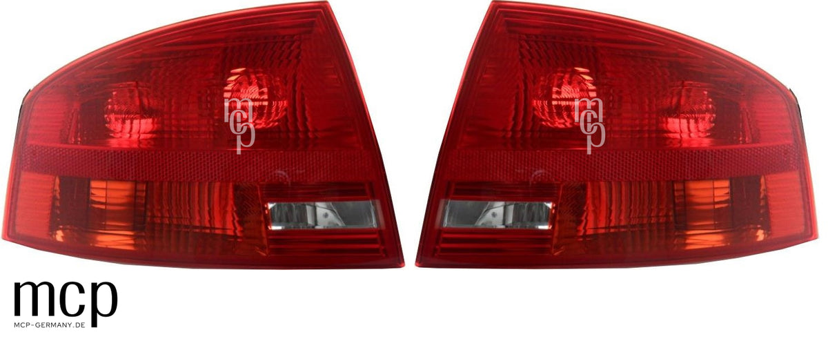 MCP 023179 – Audi A4 B7 Limousine, Außenleuchten-Set – Bisheriges Set-Hauptmotiv, echte linke und rechte Außenleuchte