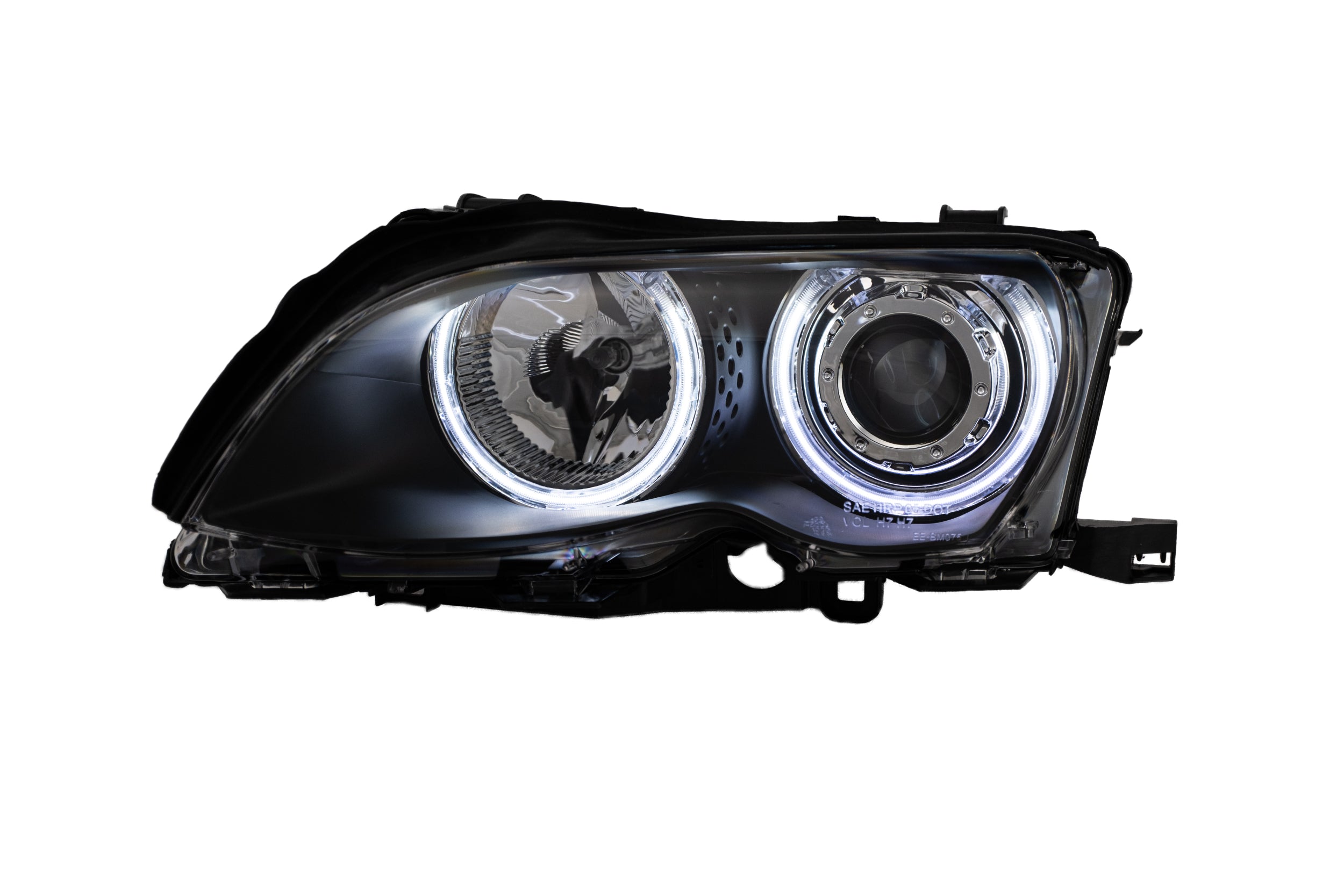 Scheinwerfer Set mit CCFL BMW 3er E46 Limo Touring (01-05) in schwarz