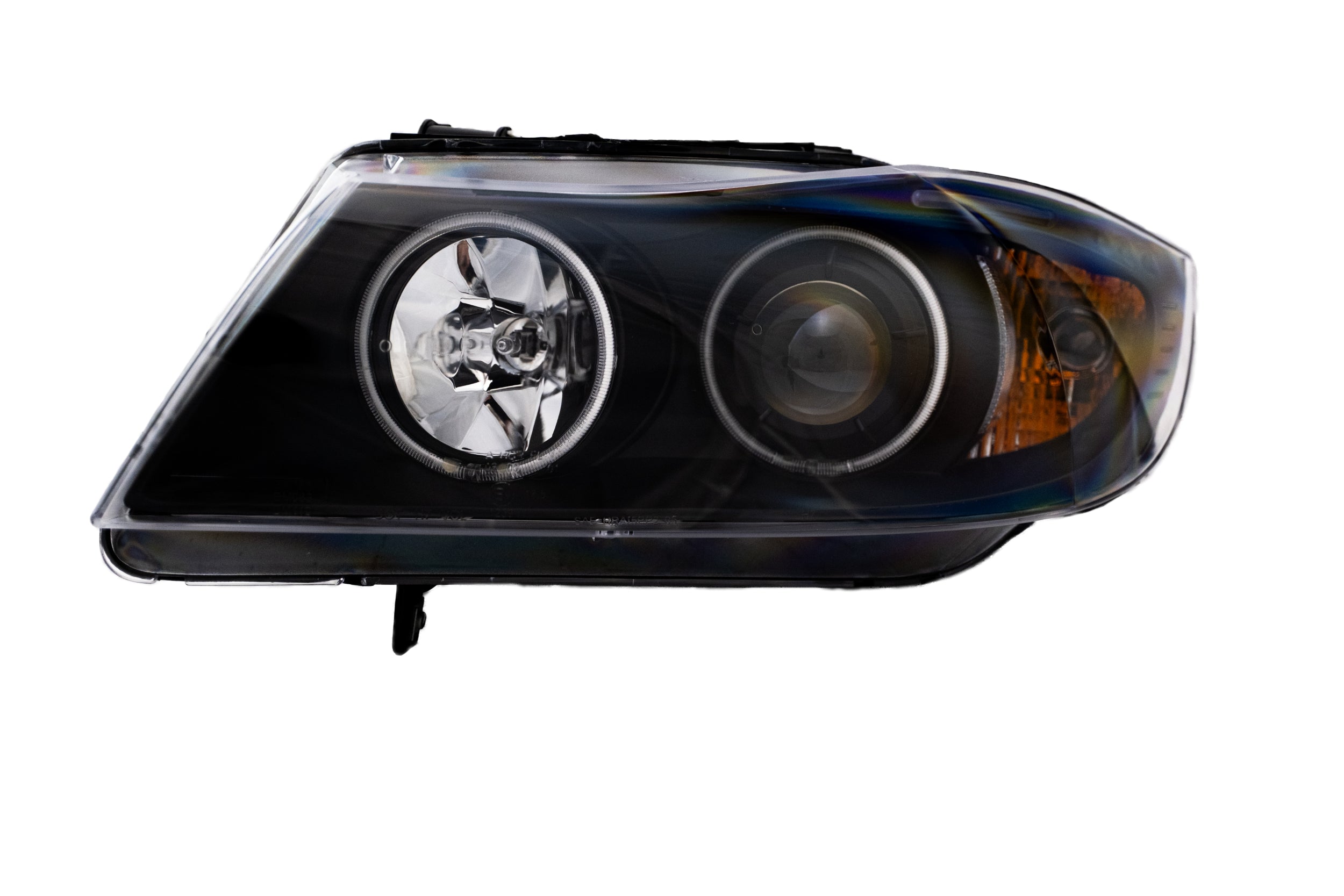 Scheinwerfer mit CCFL-Ringen BMW E90/E91 (05-08), schwarz