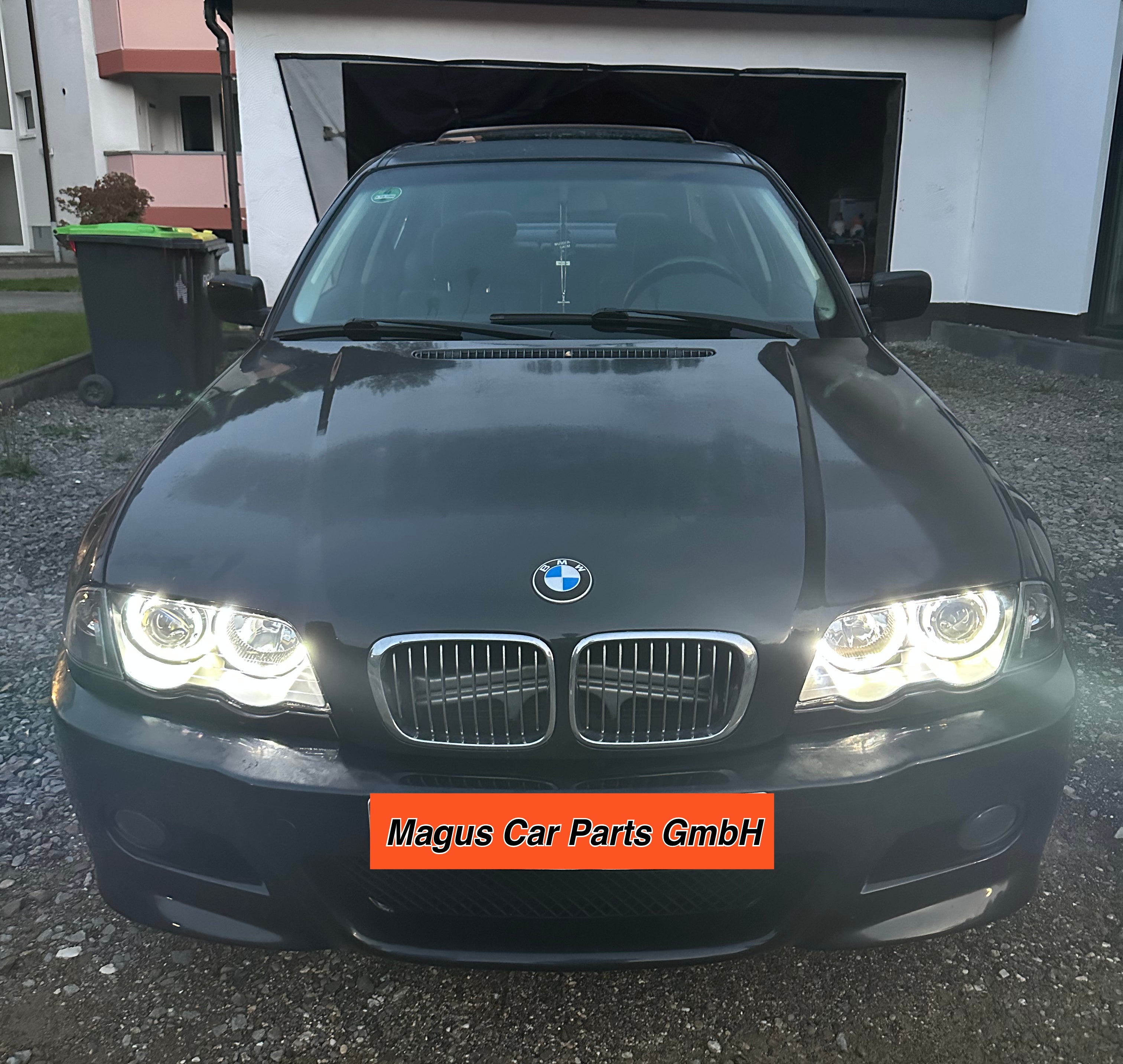 SW/FB LED AE BMW E46 Limo/Touring -01 black