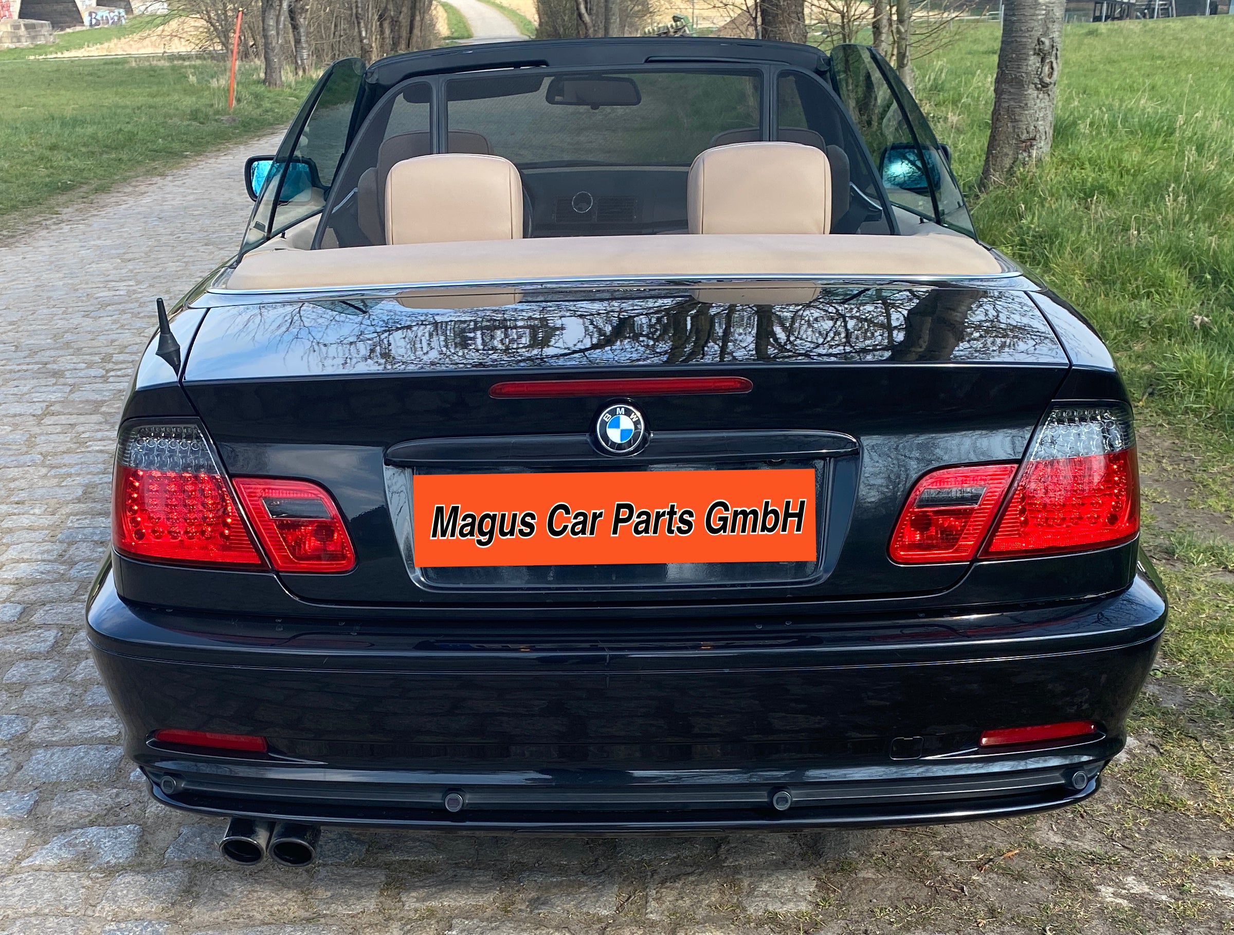 LED taillights for BMW E46 (Convertible) red/black