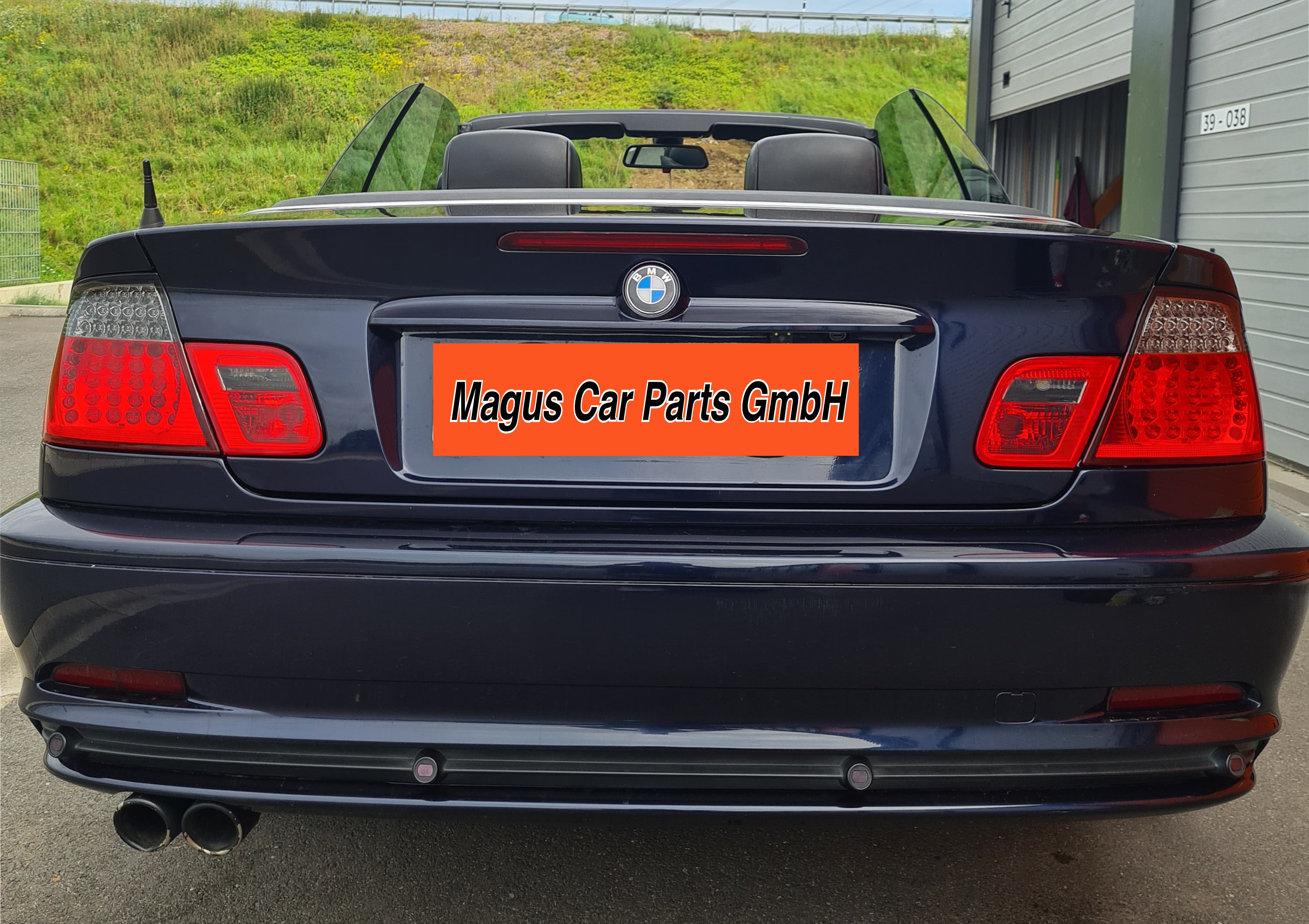 LED taillights for BMW E46 (Convertible) red/black