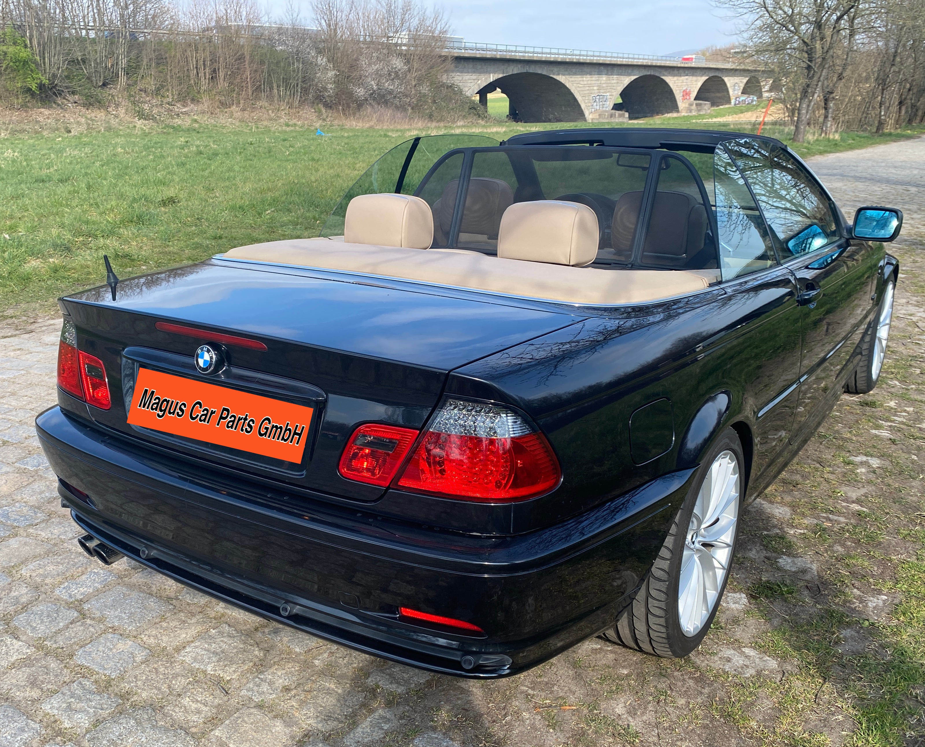 LED taillights for BMW E46 (Convertible) red/black