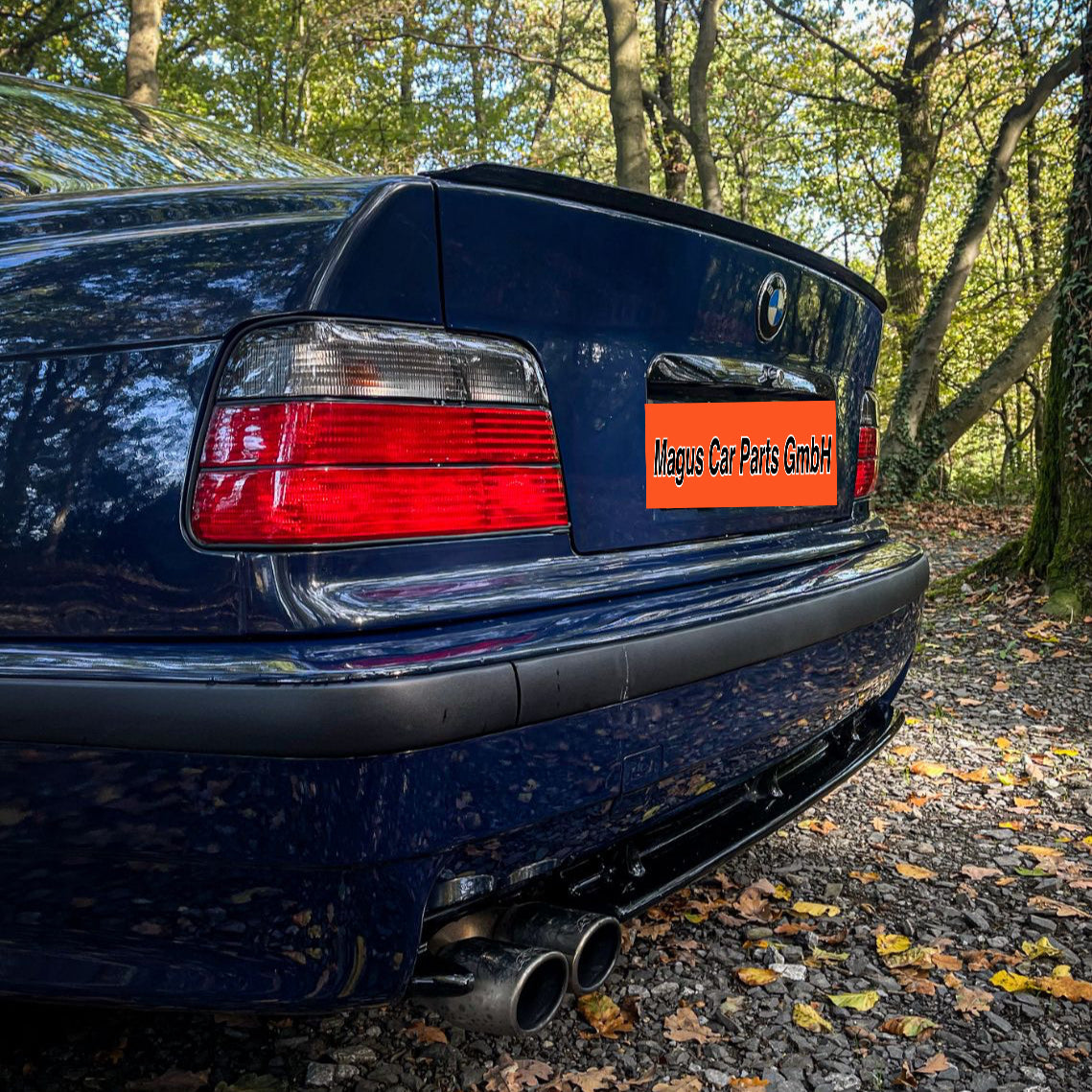 Rückleuchten für BMW 3er E36 Limousine, in rot/smoke